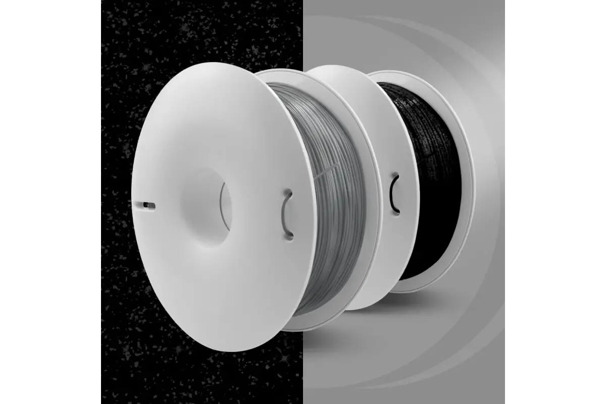 2 nieuwe spectaculaire kleuren Fiberlogy Easy PETG, Silver en Onyx!