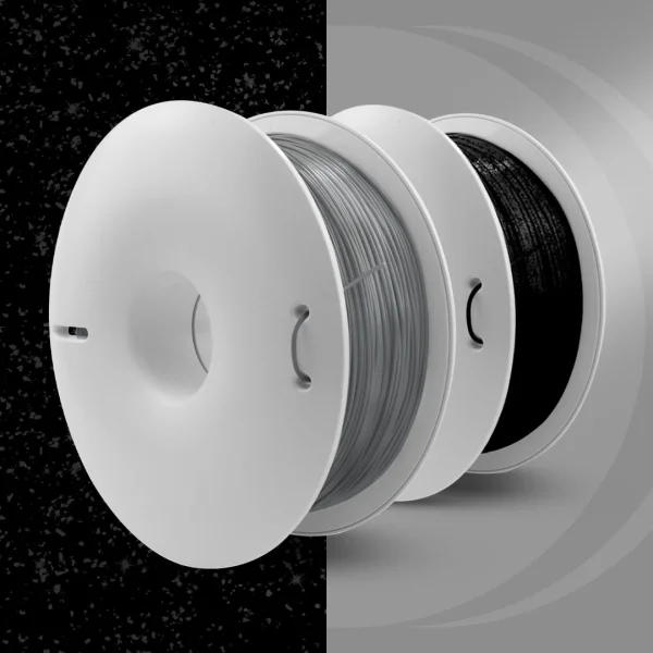 2 nouvelles couleurs spectaculaires pour le Fiberlogy Easy PETG : Silver et Onyx !