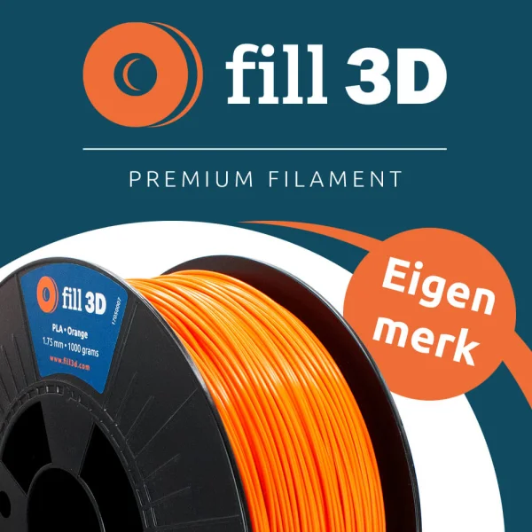 Un démarrage en fanfare de 2021 avec le filament Fill 3D ! Notre propre marque, commandable dès maintenant !