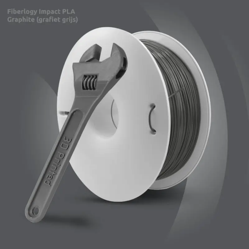 Strong stuff, eh?! Fiberlogy Impact PLA, 8x stronger than regular PLA!