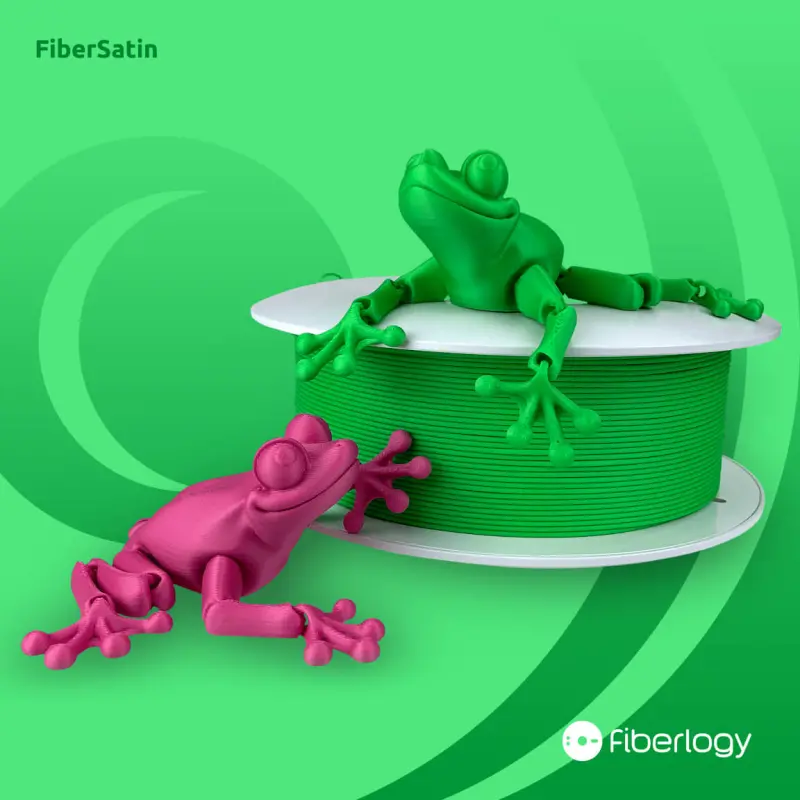 Update: Fiberlogy FiberSatin, PCTG and Fill 3D PLA filament
