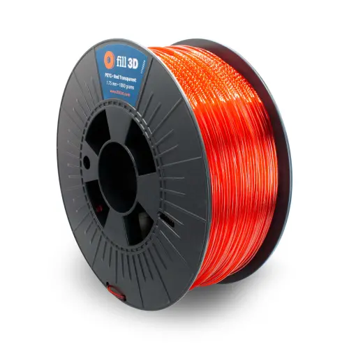 PETG Red Transparent 1 kg