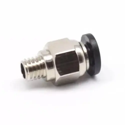 PC4-M6 push fitting voor PTFE tube doorvoer