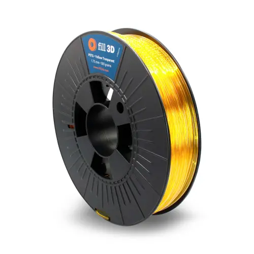 PETG Yellow Transparent 0,5 kg