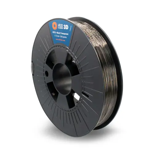 PETG Black Transparent 0,5 kg
