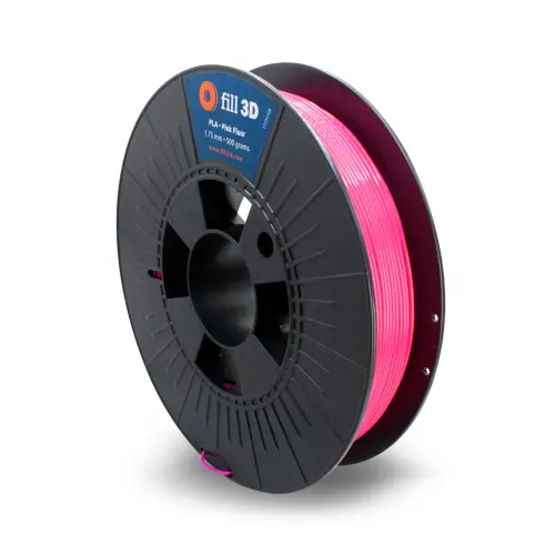 PLA Pink Fluor 0,5 kg