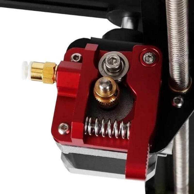 Kit de mise à niveau de l'extrudeuse Bowden en aluminium MK8 rouge